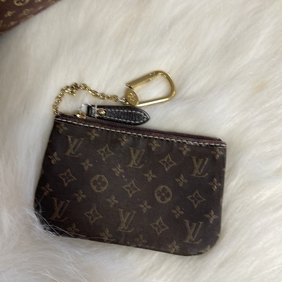 LOUIS VUITTON BUNDLE!  SPEEDY 30 MONOGRAM MINILIN & POCHETTE COIN CASE SET - Picture 17 of 17